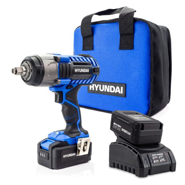 Hyundai 20V MAX 350Nm Li-Ion Cordless Impact Wrench | HY2178