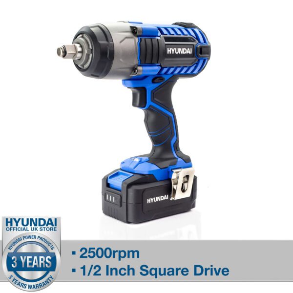 Hyundai 20V MAX 350Nm Li-Ion Cordless Impact Wrench | HY2178 - Image 15