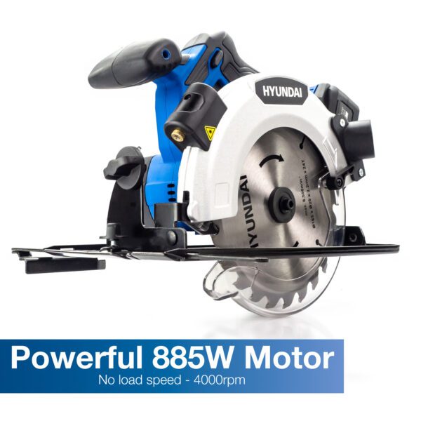 Hyundai 20V MAX Li-Ion Cordless Circular Saw | HY2183 - Image 32