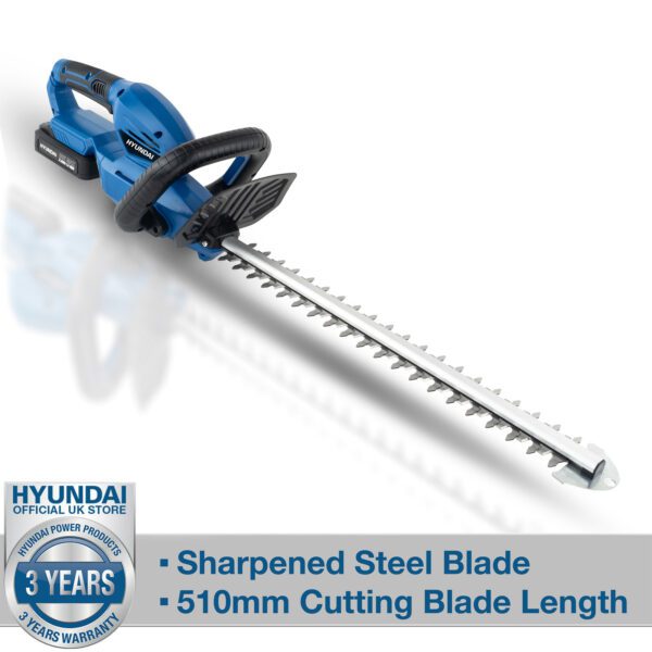 Hyundai 20V Li-Ion Cordless Hedge Trimmer - Battery Powered | HY2188 - Image 17