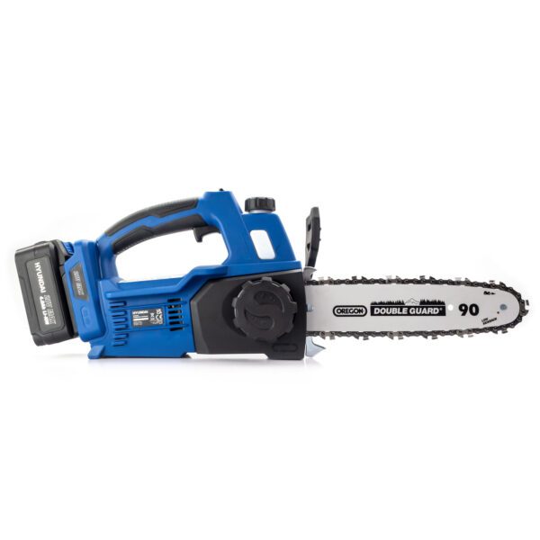 Hyundai Cordless Chainsaw, 20v lithium ion, brushless, li-ion | HY2190 - Image 4