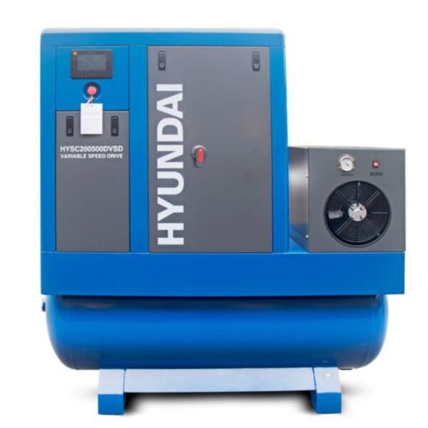 Hyundai 10hp 500L Permanent Magnet Screw Air Compressor with Dryer and Variable Speed Drive | HYSC100500DVSD - Image 8