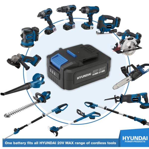 Hyundai 20V MAX 180Nm Li-Ion Cordless Impact Driver and 32-Piece Drill Bit Accessory Set | HY2177 - Image 26