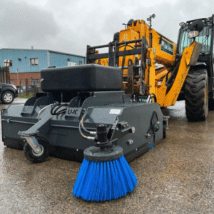 Telehandler Sweeper Collector