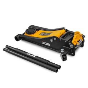 JCB 2.5 Tonne Low-Profile Double-Pump Trolley Jack