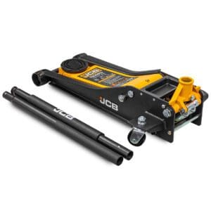 JCB 3 Tonne Low-Profile Double-Pump Trolley Jack